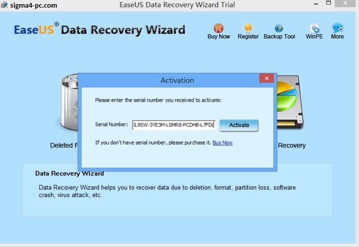 EaseUS Data Recovery Crack