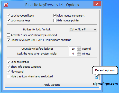 BlueLife KeyFreeze الكراك